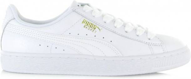 white puma basket classic