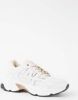 Nubikk Ross Trek White Leather Gold Lage sneakers online kopen