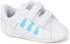 Adidas Originals Superstar Crib Baby's Cloud White/Cloud White/Core Black/Blue Kind online kopen