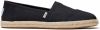 TOMS Espadrilles Women Espadrille Alpargata Rope Zwart online kopen