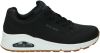 Skechers Uno staan ​​op lucht sneakers , Zwart, Dames online kopen
