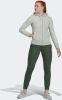 Adidas Essentials Logo French Terry Trainingspak Linen Green/Green Oxide Dames online kopen