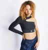 Adidas Originals Aerobic Longsleeve Tee Dames T Shirts Grey Katoen Jersey online kopen