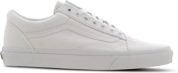 Vans old top skool leer
