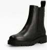 Guess Shoes boot mod. Oakess with Side Stretch Leather insert D23Gu05 Fl7Ooaklea10 , Zwart, Dames online kopen