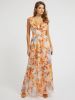 Guess Maxi kleedjes Oranje Dames online kopen