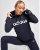 Adidas Essentials Logo Hoodie Legend Ink/White Dames online kopen