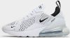 Nike Air Max 270 Dames White/White/Black/Black Dames online kopen