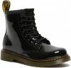 Dr Martens Dr. Martens 1460 Patent Kleuter/Tiener leren veterboots zwart online kopen