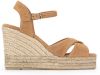 Castañer Blaudell wedge sandals , Beige, Dames online kopen