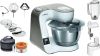 BOSCH Keukenmachine MUM5XW40 MUM5 geïntegreerde weegschaal, professionele patisserieset, continu rasp en snijapparaat, 4 raspschijven, vleesmolen, citruspers, wit/champagne online kopen