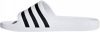 Adidas Training Adilette Slippers in wit en zwart online kopen