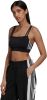 Adidas Originals Club Dames Sport Bras/Sport Vests Black 79% Polyester, 21% Elastaan online kopen