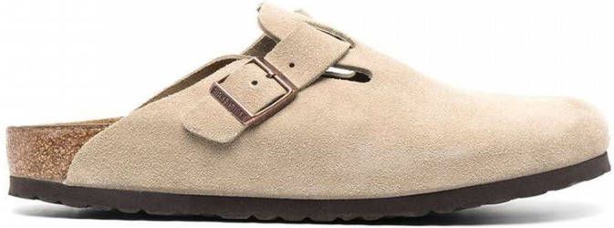 Birkenstock Sandals Boston Soft Footbed , Beige, Heren online kopen