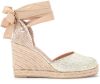 Castañer Wedge Espadrilles , Beige, Dames online kopen