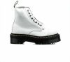 Dr Martens Sinclair lederen platformlaarzen Dr. Martens, Wit, Dames online kopen