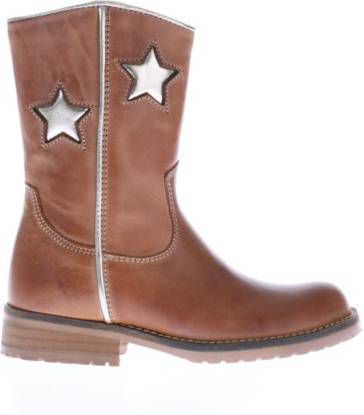 Enkellaarzen Gattino G1325 Enkellaarsjes Bruin Damesschoenen