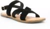 Kickers Diba Flat Sandals , Zwart, Dames online kopen