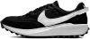 Nike Wafel debuut sneakers , Zwart, Dames online kopen