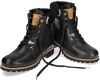 Panama Jack Zwarte Veterboots Panama 03 Igloo Travelling online kopen