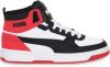 Puma rebound joy sneakers wit/rood kinderen online kopen