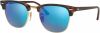 Ray-Ban Ray Ban Zonnebrillen RB3016/S Clubmaster Flash Lenses 114517 online kopen