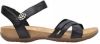 Rieker comfortabele dames sandalen Zwart online kopen