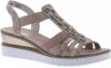 Rieker Casual Flat Sandals , Roze, Dames online kopen