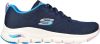 Skechers Arch Fit Infinity Sneakers , Blauw, Dames online kopen