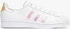 Adidas Originals Superstar J sneakers wit/metallic zilver online kopen