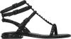 Ash Platte sandalen , Zwart, Dames online kopen