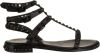 Ash Platte sandalen , Zwart, Dames online kopen