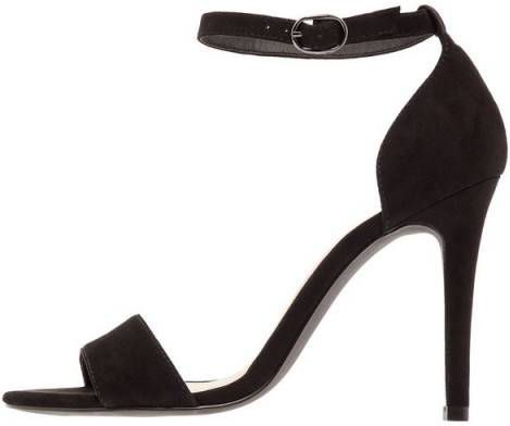 BIANCO Naaldhak Sandalen Dames Zwart - Damesschoenen.nl