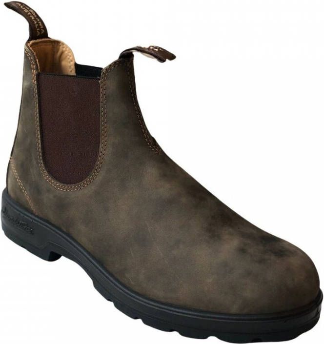 BLUNDSTONE Classic Rustic nubuck chelsea boots bruin online kopen