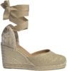 Castañer Wedge Espadrilles , Beige, Dames online kopen