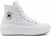 Converse Chuck Taylor All Star Move Platform Hi sneakers wit/beige/zwart online kopen