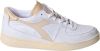 Diadora mi mand lage gebruikte sneakers witc1354 , Wit, Dames online kopen