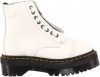 Dr Martens Sinclair lederen platformlaarzen Dr. Martens, Wit, Dames online kopen