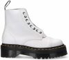 Dr Martens Sinclair lederen platformlaarzen Dr. Martens, Wit, Dames online kopen