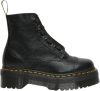 Dr Martens Anfibio Dr. Martens Sinclair in pelle nera martellata con maxi suola online kopen