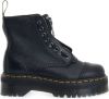 Dr Martens Anfibio Dr. Martens Sinclair in pelle nera martellata con maxi suola online kopen