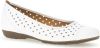 Gabor Weiss Casual Low Heel Flats , Wit, Dames online kopen