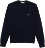 Lacoste Biological Cotton V Neck sweater , Blauw, Dames online kopen