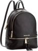 Michael Kors Rhea Zip Medium Backpack black Damestas online kopen