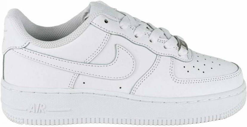 nike air force wit dikke zool