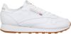 Reebok Klassieke lederen sneakers , Wit, Dames online kopen