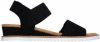 Skechers Bobs Memory Foam Sandaal Dames Zwart online kopen
