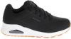 Skechers Uno staan ​​op lucht sneakers , Zwart, Dames online kopen