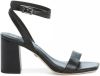 Tamaris Zwarte elegante open sandalen , Zwart, Dames online kopen