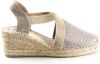 Toni Pons Espadrilles Triton Zilverkleurig online kopen